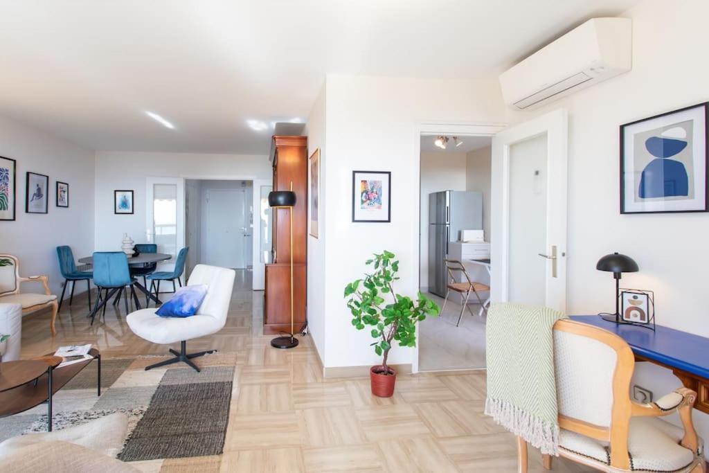 L11 Claire Fontaine Sea View 2 Bdr Ac Parking Swiming Pool * Nizza