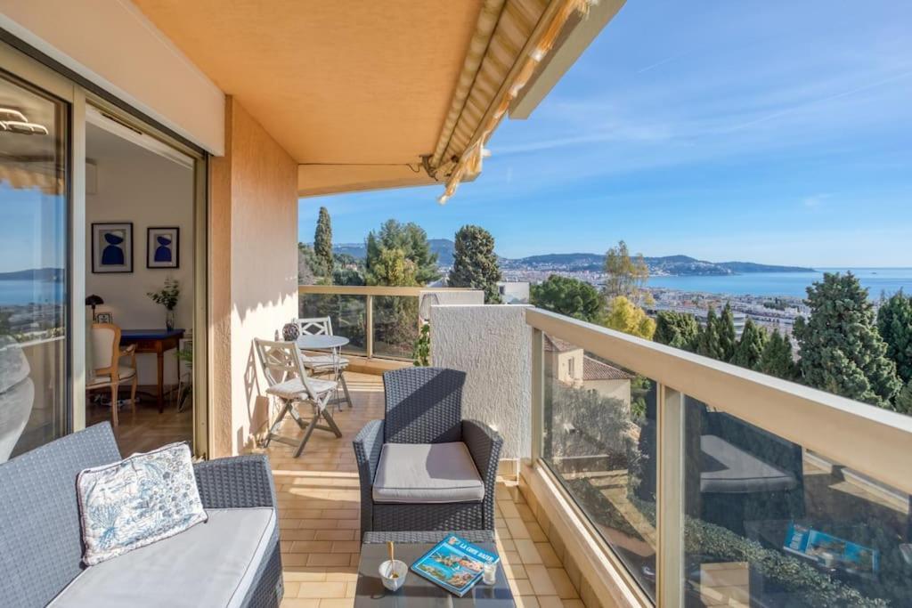 L11 Claire Fontaine Sea View 2 Bdr Ac Parking Swiming Pool Nizza