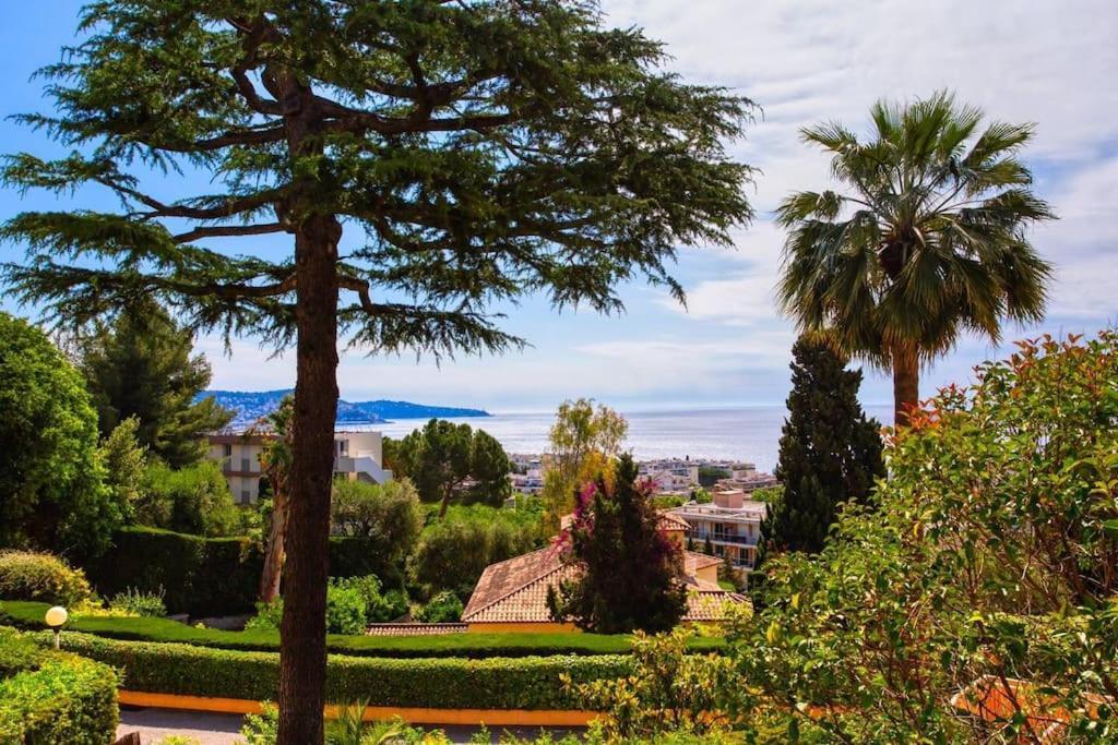 Apartment L11 Claire Fontaine Sea View 2 Bdr Ac Parking Swiming Pool Nizza